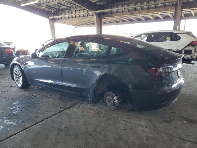 5YJ3E1EA3PF449822 - 2023 TESLA MODEL 3 Сірий фото 2