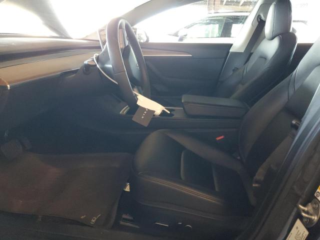 5YJ3E1EA3PF449822 - 2023 TESLA MODEL 3 Сірий фото 7