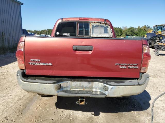3TMJU62N78M055493 - 2008 TOYOTA TACOMA DOUBLE CAB PRERUNNER RED photo 6