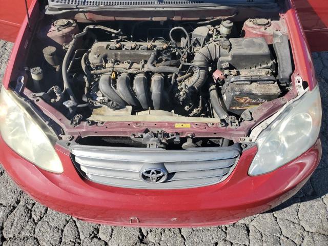JTDBR32E930034029 - 2003 TOYOTA COROLLA CE Qırmızı foto 11