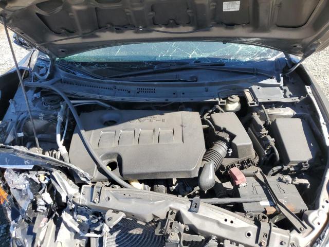 2T1BURHE6HC927071 - 2017 TOYOTA COROLLA L GRAY photo 11