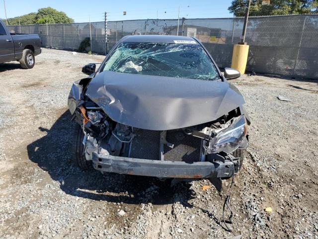 2T1BURHE6HC927071 - 2017 TOYOTA COROLLA L GRAY photo 5