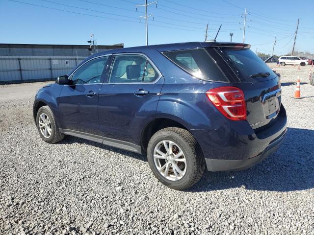 2GNFLEEK7H6238172 - 2017 CHEVROLET EQUINOX LS ლურჯი ფოტო 2
