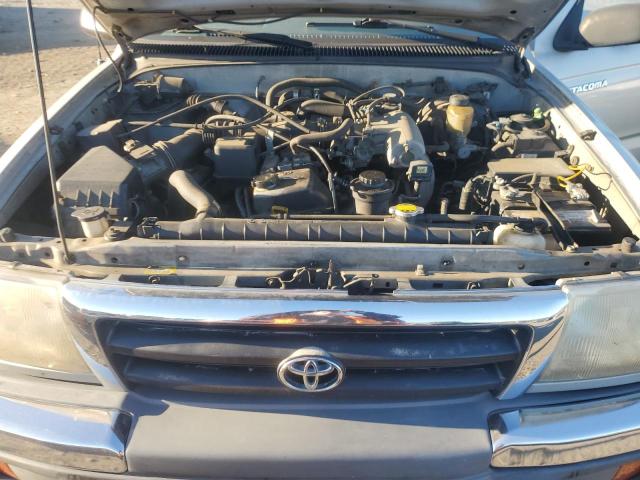 4TASM92N3YZ650373 - 2000 TOYOTA TACOMA XTRACAB PRERUNNER ვერცხლისფერი ფოტო 11