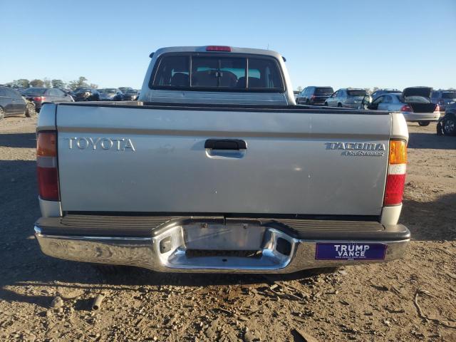 4TASM92N3YZ650373 - 2000 TOYOTA TACOMA XTRACAB PRERUNNER ვერცხლისფერი ფოტო 6