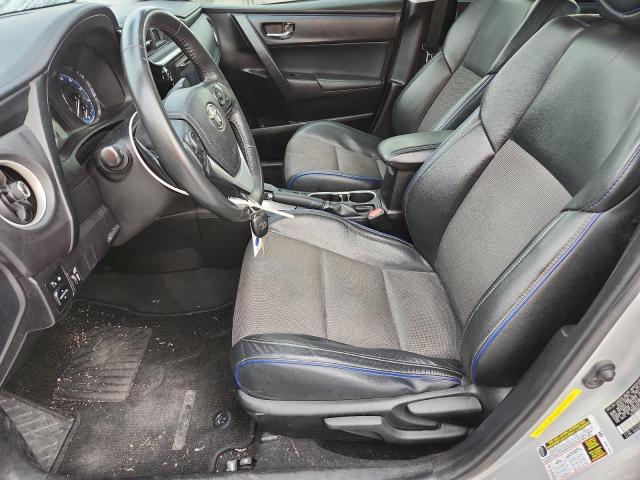 5YFBURHE2HP585683 - 2017 TOYOTA COROLLA L SILVER photo 7