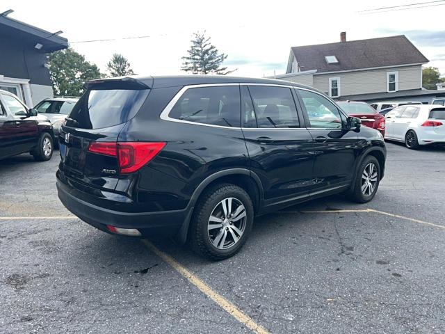 5FNYF6H55HB062124 - 2017 HONDA PILOT EXL BLACK photo 4