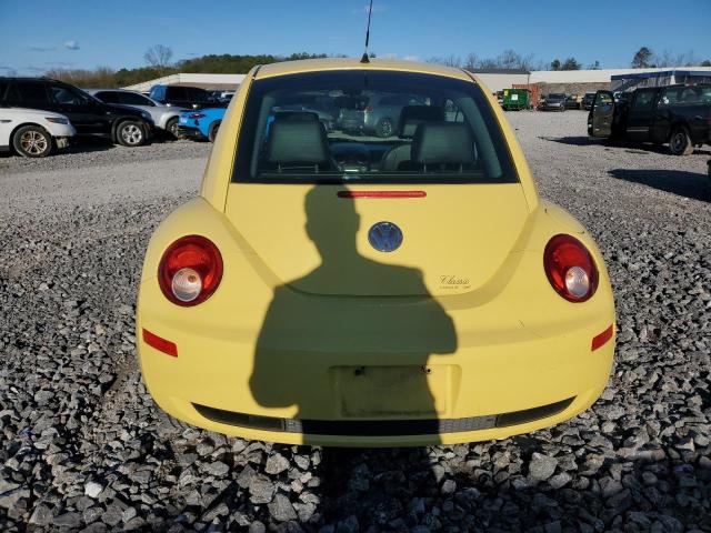 3VWPW3AG5AM000453 - 2010 VOLKSWAGEN NEW BEETLE YELLOW photo 6