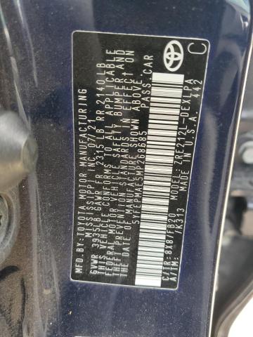 5YFEPMAE5MP268685 - 2021 TOYOTA COROLLA LE Көк фото 12