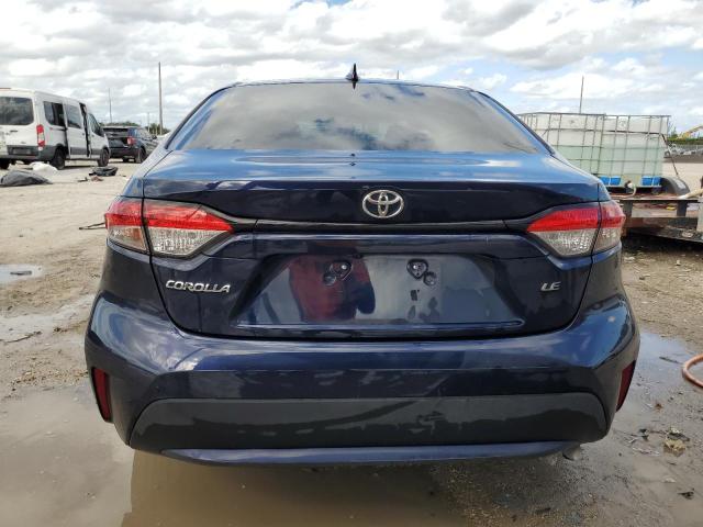 5YFEPMAE5MP268685 - 2021 TOYOTA COROLLA LE Көк фото 6