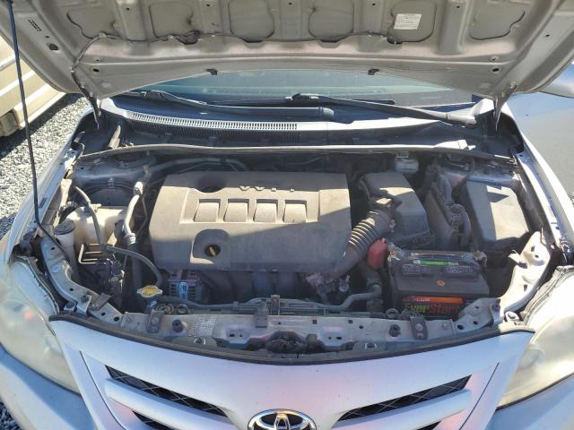 JTDBU4EE7B9138674 - 2011 TOYOTA COROLLA BASE SILVER photo 11