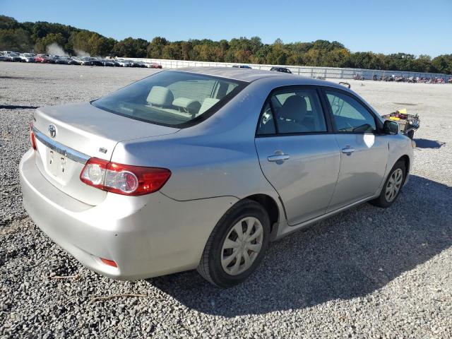 JTDBU4EE7B9138674 - 2011 TOYOTA COROLLA BASE SILVER photo 3