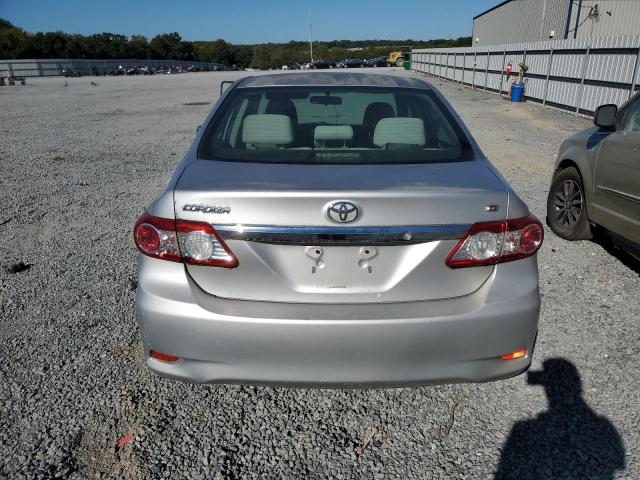 JTDBU4EE7B9138674 - 2011 TOYOTA COROLLA BASE SILVER photo 6