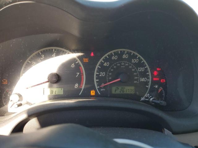 JTDBU4EE7B9138674 - 2011 TOYOTA COROLLA BASE SILVER photo 9