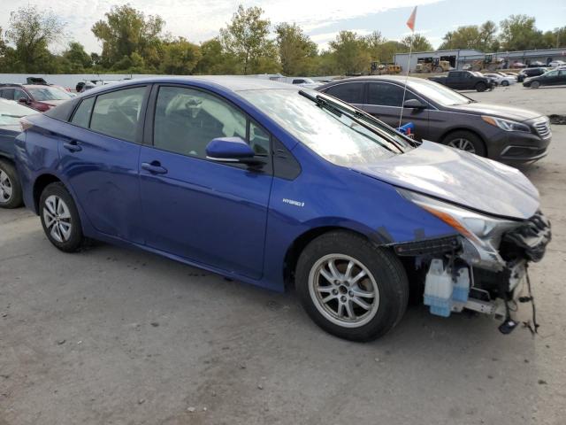 JTDKBRFUXH3056314 - 2017 TOYOTA PRIUS BLUE photo 4