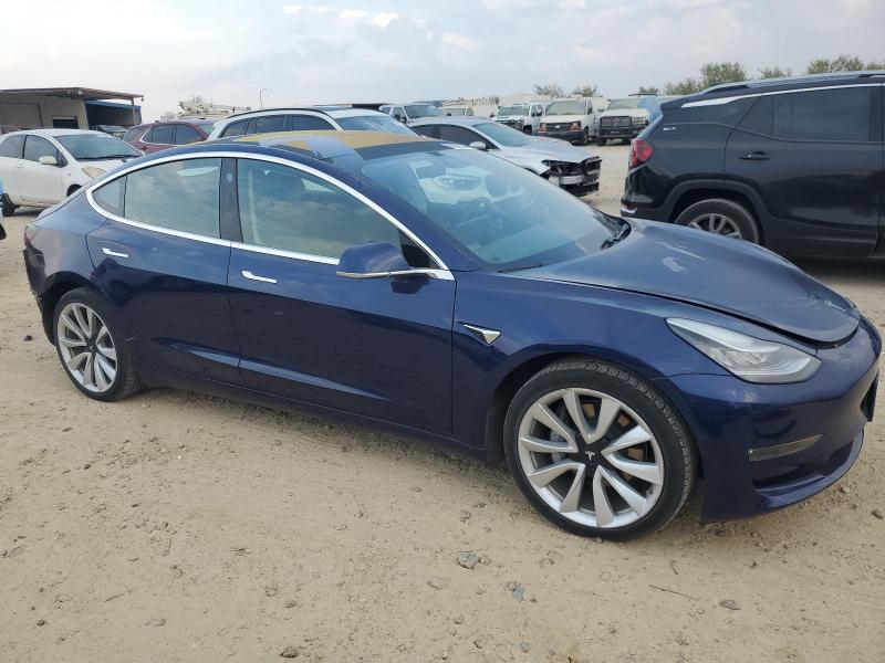 5YJ3E1EA9JF059881 - 2018 TESLA MODEL 3 ლურჯი ფოტო 4
