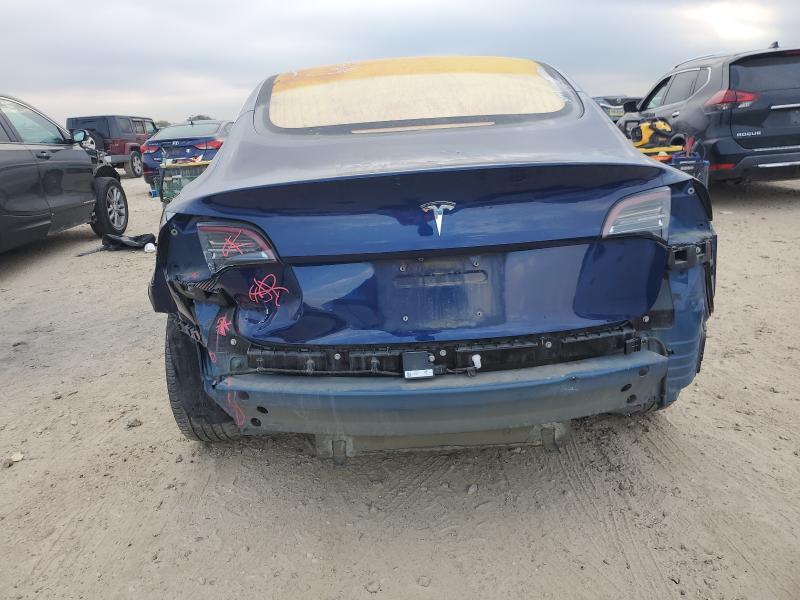 5YJ3E1EA9JF059881 - 2018 TESLA MODEL 3 ლურჯი ფოტო 6