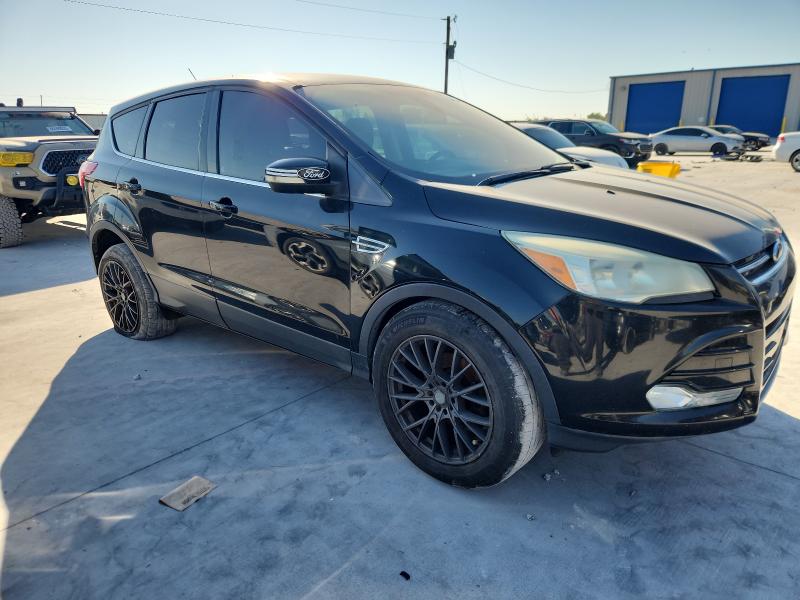 1FMCU0HX4DUD12139 - 2013 FORD ESCAPE SEL BLACK photo 4