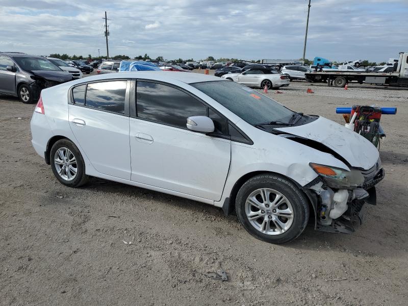 JHMZE2H73AS020754 - 2010 HONDA INSIGHT EX 白色 照片 4