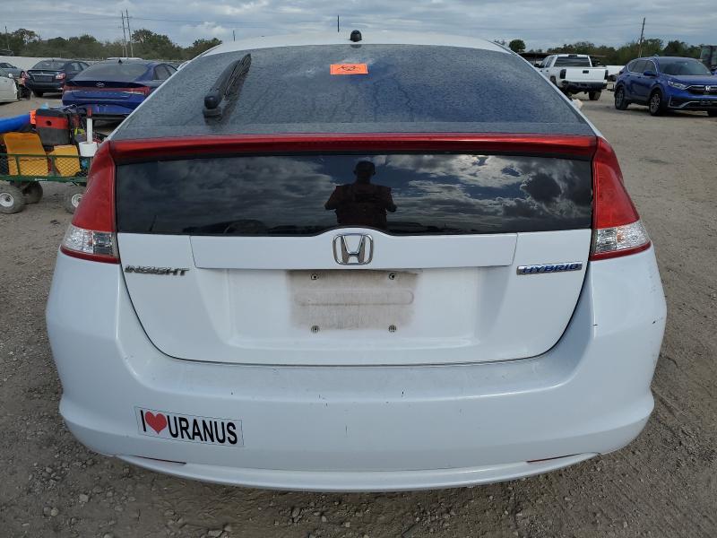 JHMZE2H73AS020754 - 2010 HONDA INSIGHT EX 白色 照片 6