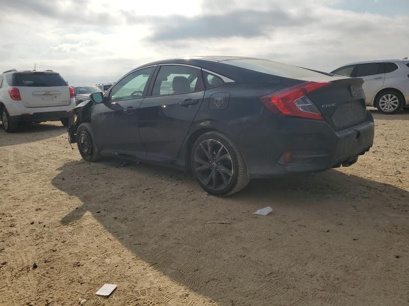 2HGFC2F88MH524932 - 2021 HONDA CIVIC SPORT Schwarz Foto 2