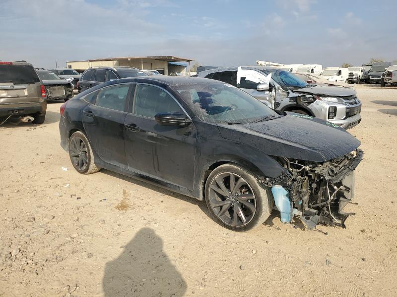 2HGFC2F88MH524932 - 2021 HONDA CIVIC SPORT Schwarz Foto 4
