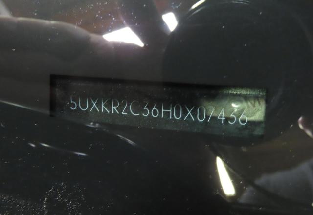 5UXKR2C36H0X07436 - 2017 BMW X5 SDRIVE35I CHARCOAL photo 10