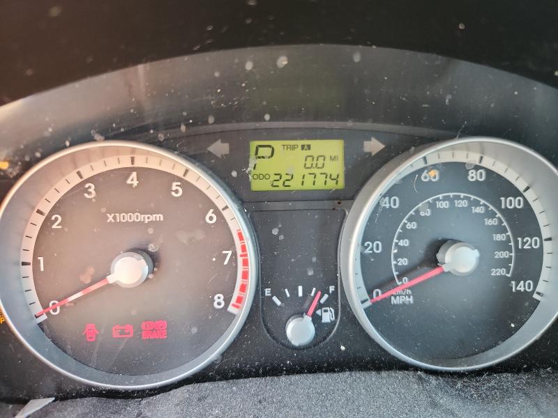 KMHCN46C29U298611 - 2009 HYUNDAI ACCENT GLS WHITE photo 9