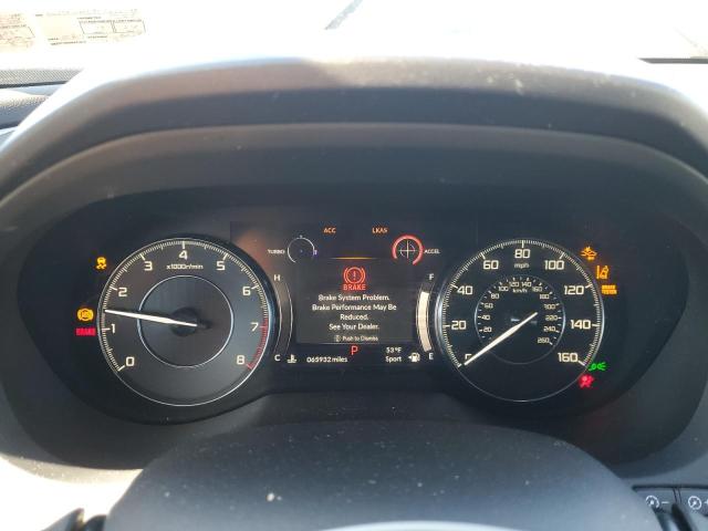 5J8TC2H59LL020395 - 2020 ACURA RDX TECHNOLOGY ლურჯი ფოტო 9