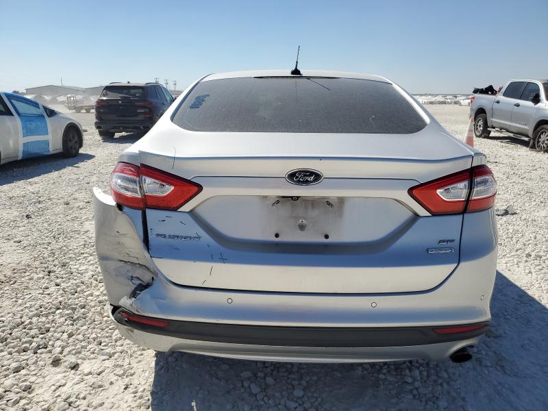 3FA6P0HR5DR342824 - 2013 FORD FUSION SE SILVER photo 6