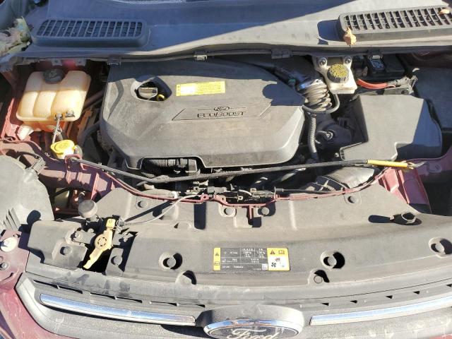 1FMCU9GX9FUA97432 - 2015 FORD ESCAPE SE წითელი ფოტო 12