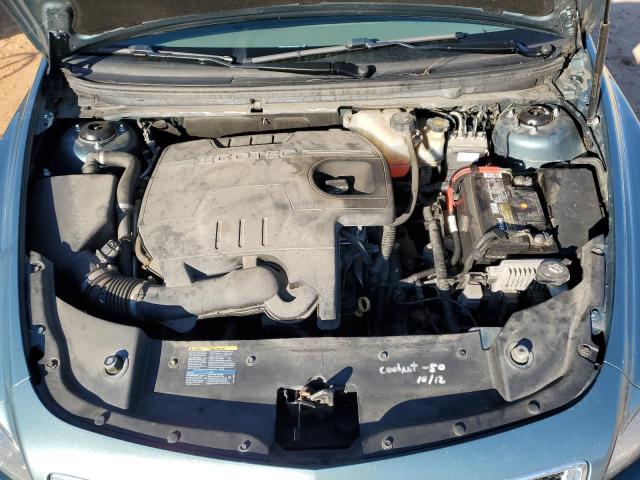 1G1ZH57B39F255555 - 2009 CHEVROLET MALIBU 1LT Теңіз түсті фото 11