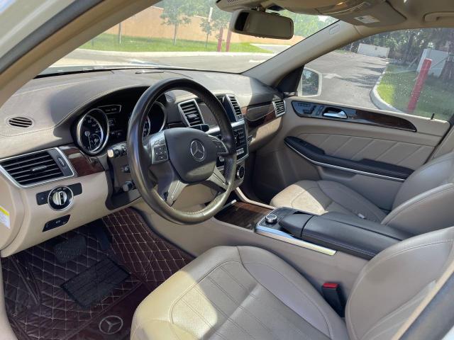 4JGDF7CE7DA233157 - 2013 MERCEDES-BENZ GL 450 4MATIC WHITE photo 9