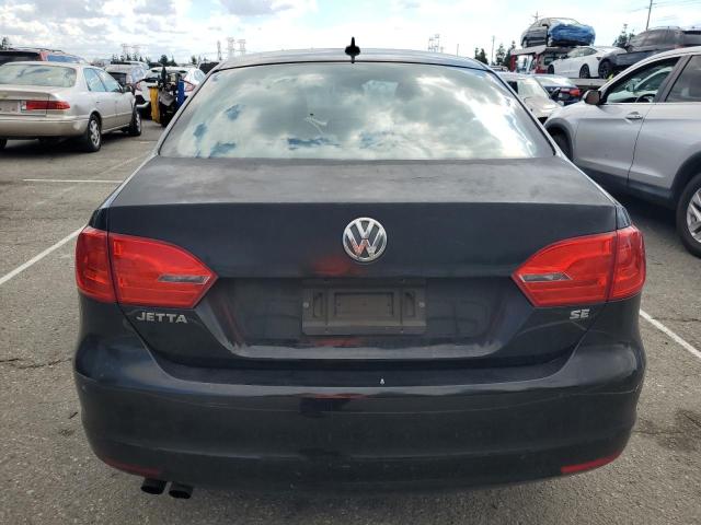 3VWD17AJ6EM291877 - 2014 VOLKSWAGEN JETTA SE BLACK photo 6