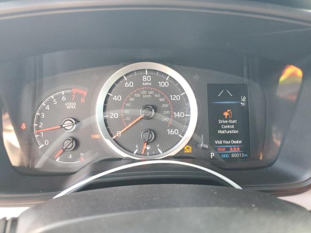 5YFS4MCE0NP127131 - 2022 TOYOTA COROLLA SE Чорний фото 9