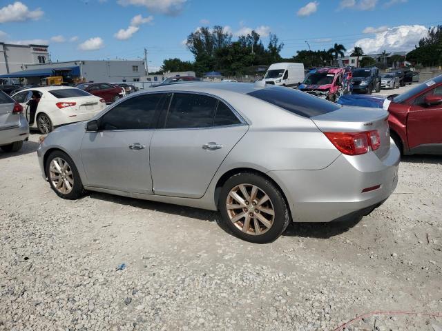 1G11H5SL4EF181750 - 2014 CHEVROLET MALIBU LTZ SILVER photo 2