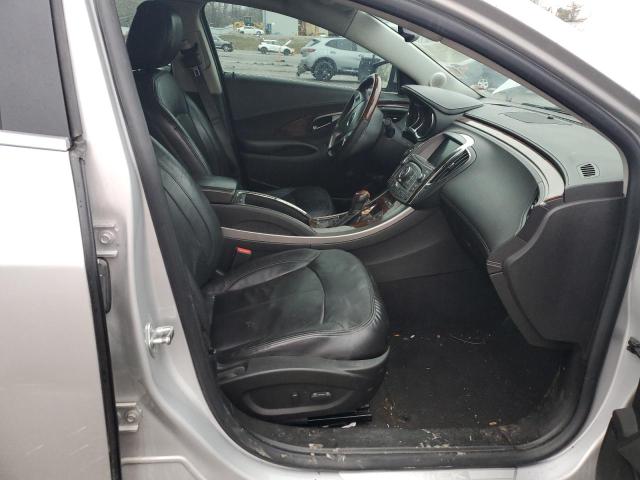 1G4GE5ED2BF331473 - 2011 BUICK LACROSSE CXS SILVER photo 7