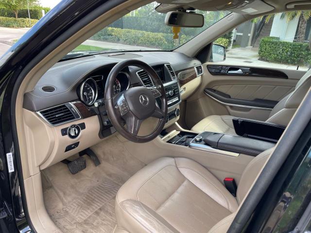 4JGDF7CE8EA408355 - 2014 MERCEDES-BENZ GL 450 4MATIC BLACK photo 9