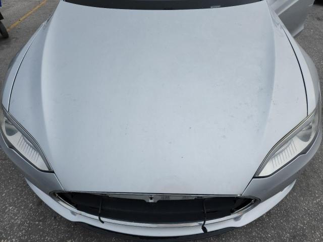 5YJSA1CN0DFP22661 - 2013 TESLA MODEL S Plata foto 11