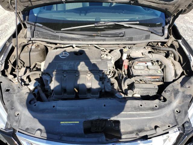 3N1AB7AP0FL651534 - 2015 NISSAN SENTRA S BLACK photo 11