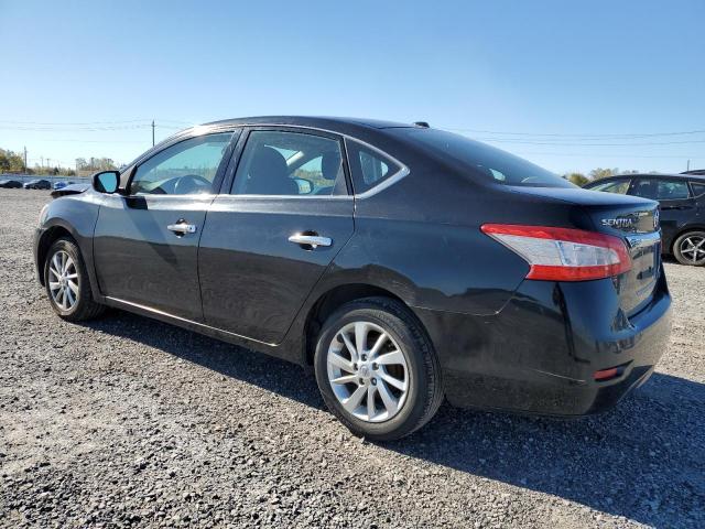 3N1AB7AP0FL651534 - 2015 NISSAN SENTRA S BLACK photo 2