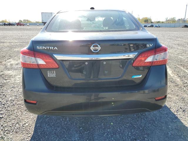 3N1AB7AP0FL651534 - 2015 NISSAN SENTRA S BLACK photo 6