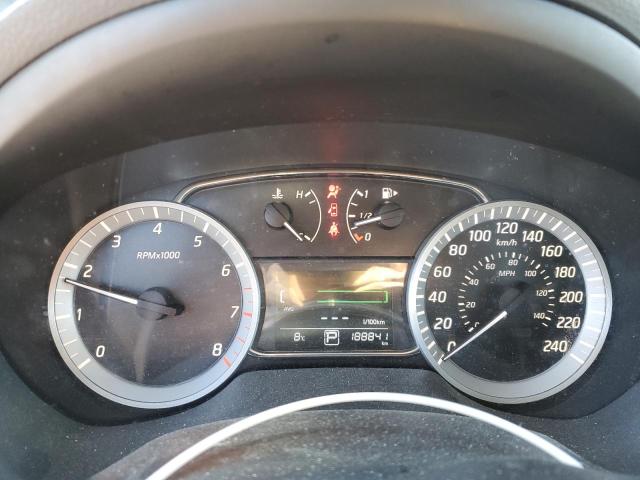 3N1AB7AP0FL651534 - 2015 NISSAN SENTRA S BLACK photo 9