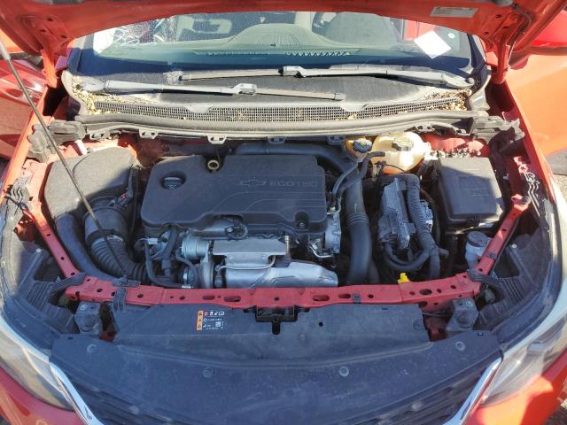 1G1BE5SMXJ7130621 - 2018 CHEVROLET CRUZE LT წითელი ფოტო 11