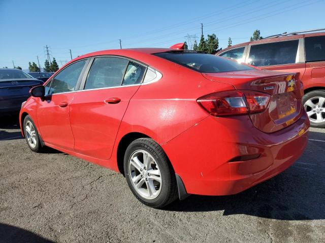 1G1BE5SMXJ7130621 - 2018 CHEVROLET CRUZE LT წითელი ფოტო 2