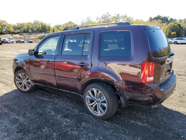 5FNYF48489B032886 - 2009 HONDA PILOT EX ბურგუნდია ფოტო 2