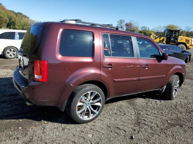 5FNYF48489B032886 - 2009 HONDA PILOT EX ბურგუნდია ფოტო 3