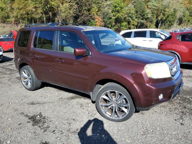 5FNYF48489B032886 - 2009 HONDA PILOT EX ბურგუნდია ფოტო 4