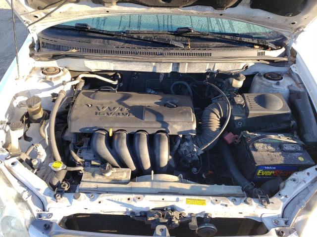 1NXBR32E03Z057316 - 2003 TOYOTA COROLLA CE WHITE photo 11