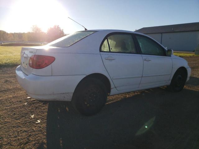 1NXBR32E03Z057316 - 2003 TOYOTA COROLLA CE WHITE photo 3